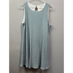 PRIMI Dress Womens size small ribbed sleeveless fully lined Swing Coastal